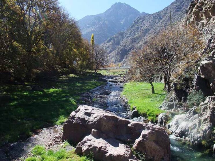 Imlil Valley day trip from Marrakech - Nice view river and mountains