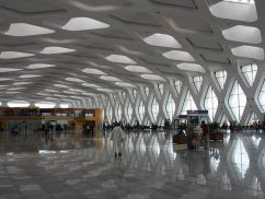 Morocco Airport Transfer - Menara Airport Marrakesh inside the airport